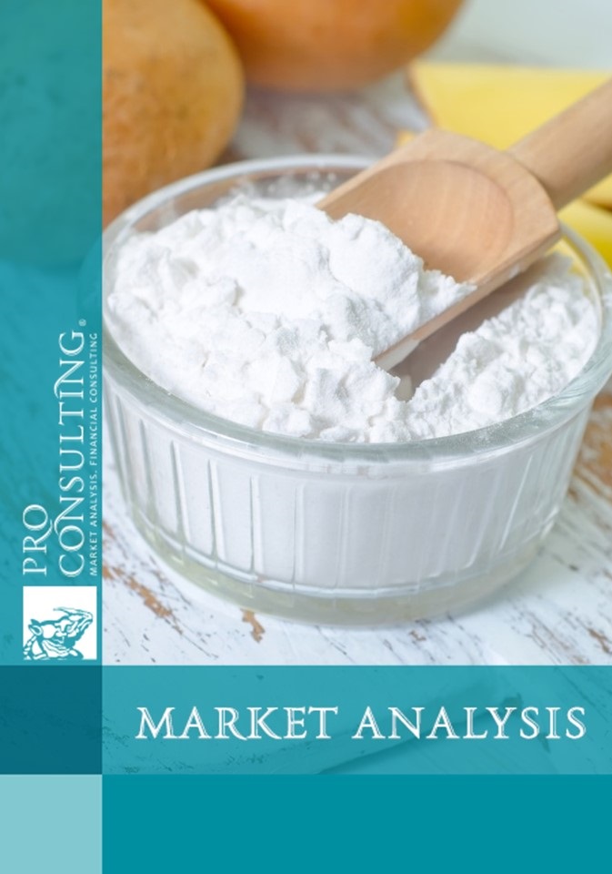 Market research of Russian market of starch and syrup products. 2011